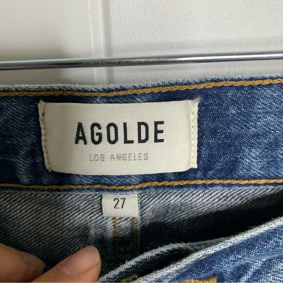 Agolde straight leg  jeans size 27 - Picture 2 of 9